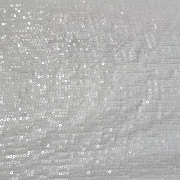 Scandal Italy Laurent Top - White with Sequin Front. Size Extra Small. NWT - Picture 4 of 12